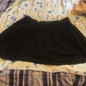 Eileen Fisher Pleated black skirt